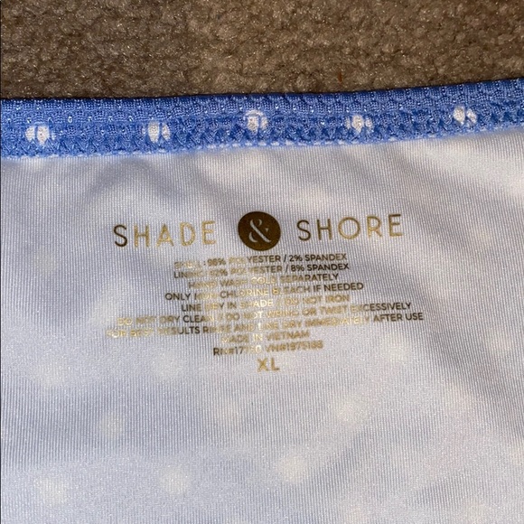 Sky blue and white polka dot bikini - Picture 5 of 5